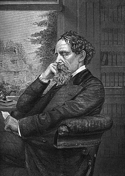 A picture of the author Charles Dickens
