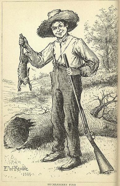 A picture for the book The Adventures of Huckleberry Finn